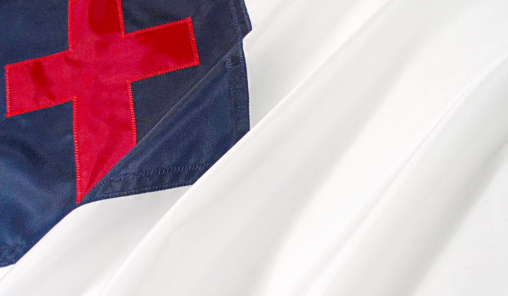Christian Flag Cropped by Bradley Roberts